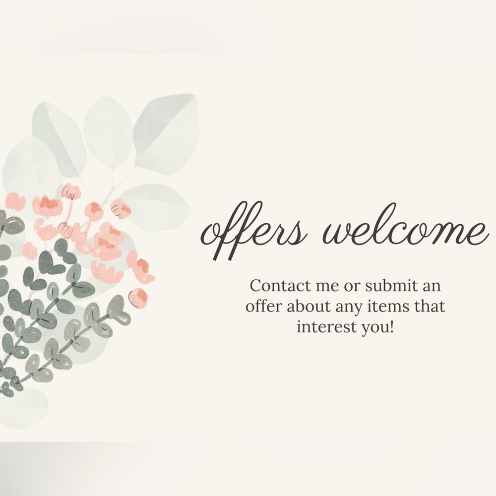 I can’t say YES if you don’t make‎ an offer 🙂‍↔️